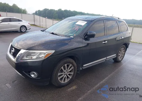 2015 Nissan Pathfinder Sl from USA, damaged, VIN 5N1AR2MM3FC651967
